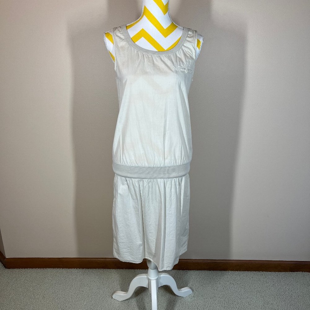 NWOT James Perse Cotton Sleeveless Cream Dress size 2